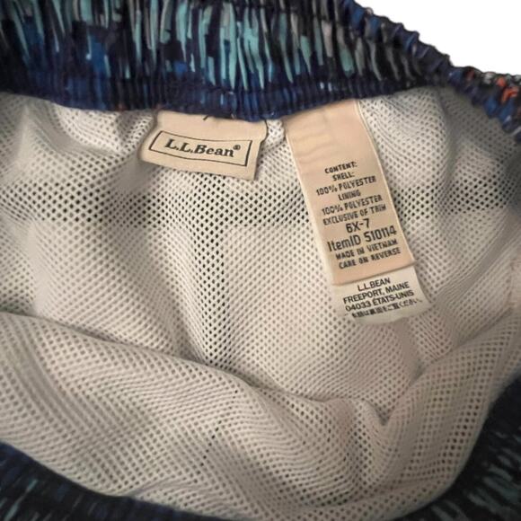 LL Bean VGUC Swimming Trunks. Size 6X-7 - Picture 2 of 4